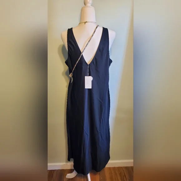 Black Slip Dress "A New Day"+Crossbody Bag. - Picture 7 of 7